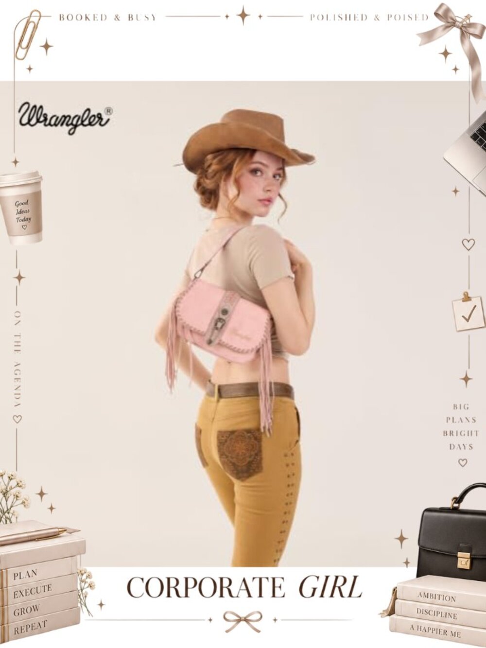 Whipstitch Fringe Crossbody Shoulder Bag Western Purse - Picture 2 of 5